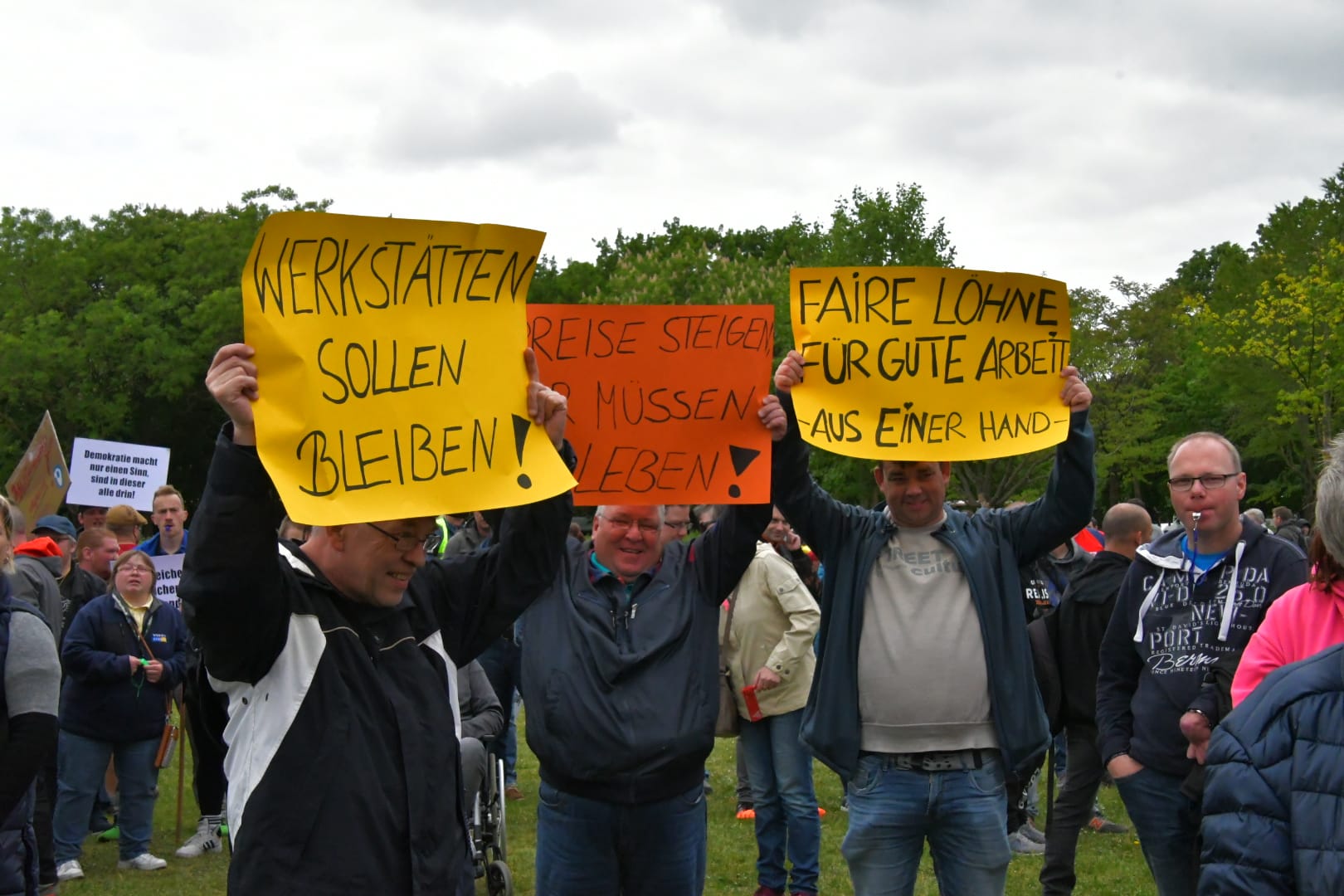 „Gute Arbeit! Gutes Geld!“ – Aktionstag in Berlin