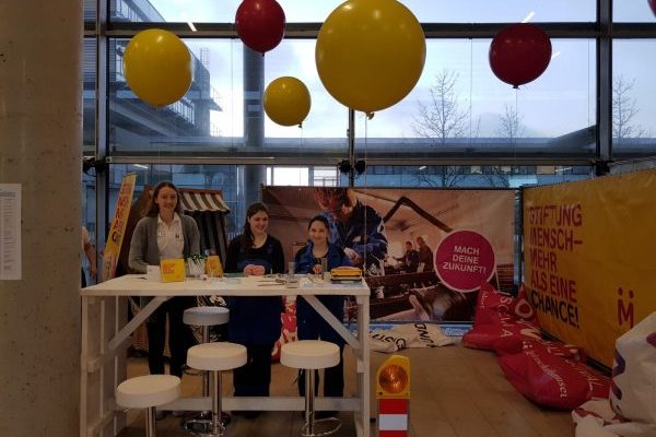 Neu dabei: Stand auf der MINT-Messe in Heide