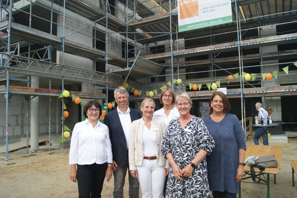 Richtfest Wohnhaus am Kamp – Mut zahlt sich aus