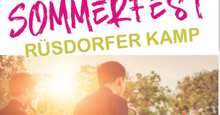 Sommerfest Rüsdorfer Kamp am 28. August 2021 in Heide