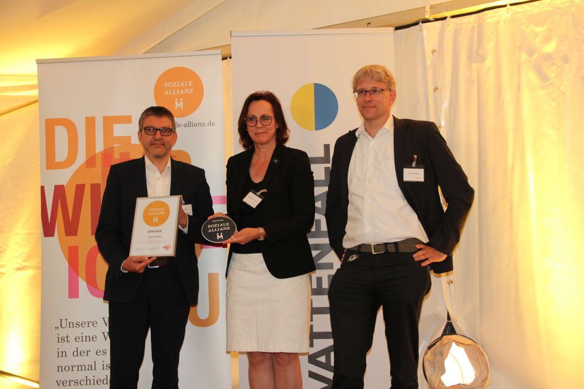 Vattenfall wird Mitglied der Sozialen Allianz