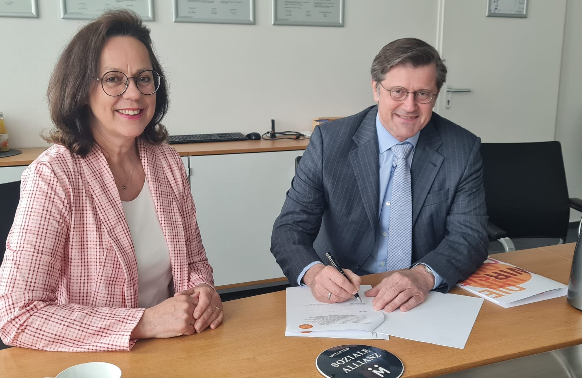 Vishay BCcomponents BEYSCHLAG GmbH wird Mitglied der Sozialen Allianz
