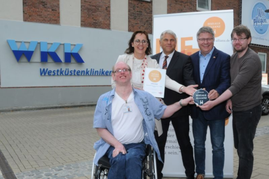 Soziale Allianz: Die Westküstenkliniken treten ein