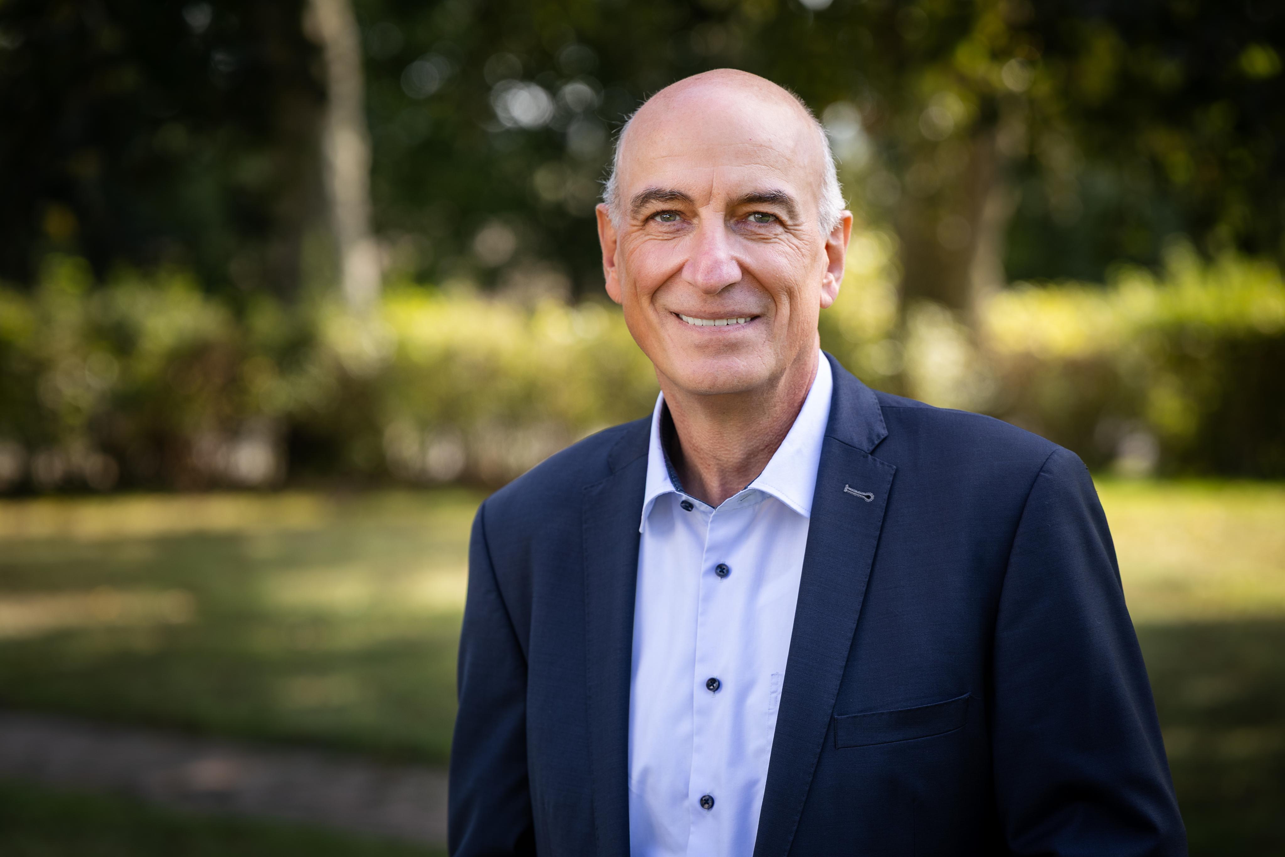 Detlef Brünger, Vorstand der Stiftung Mensch